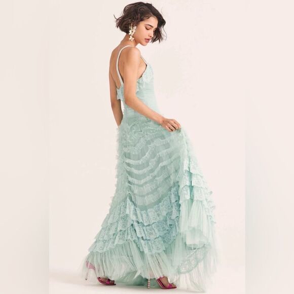 LOVESHACKFANCY Sharelle Gown - Picture 6 of 14